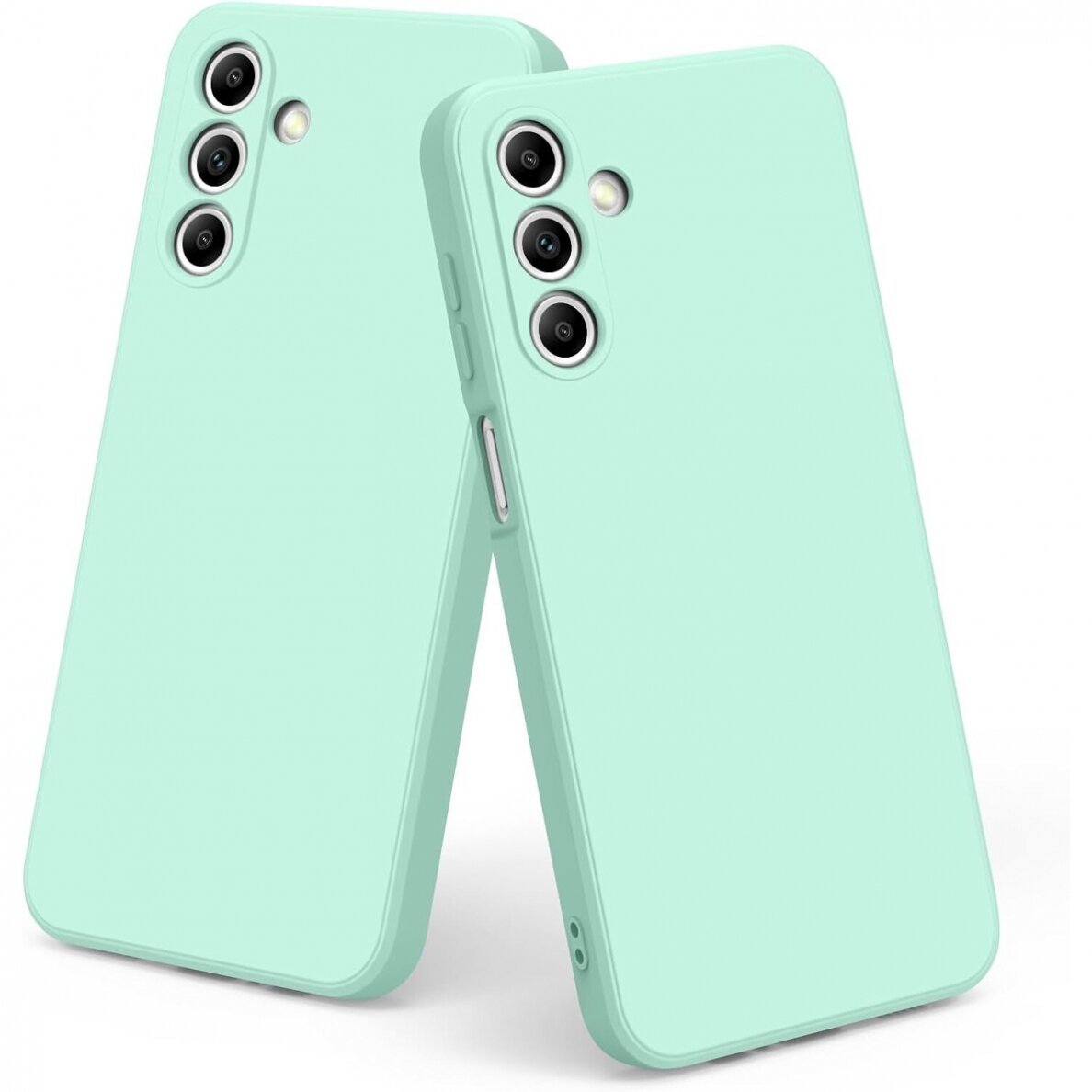 Dėklas Liquid Silicone 1.5mm Samsung A155 A15 4G mėtinis Dėklas Liquid Silicone 1.5mm Samsung A155 A15 4G mėtinis