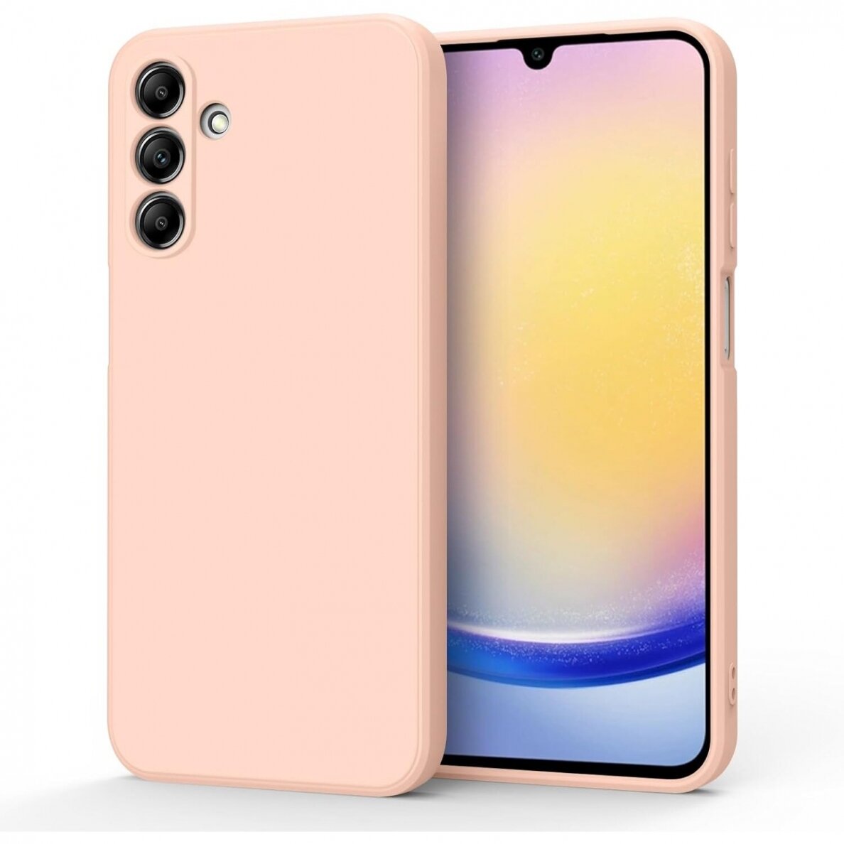 Dėklas Liquid Silicone 1.5mm Samsung A155 A15 4G rožinis Dėklas Liquid Silicone 1.5mm Samsung A155 A15 4G rožinis