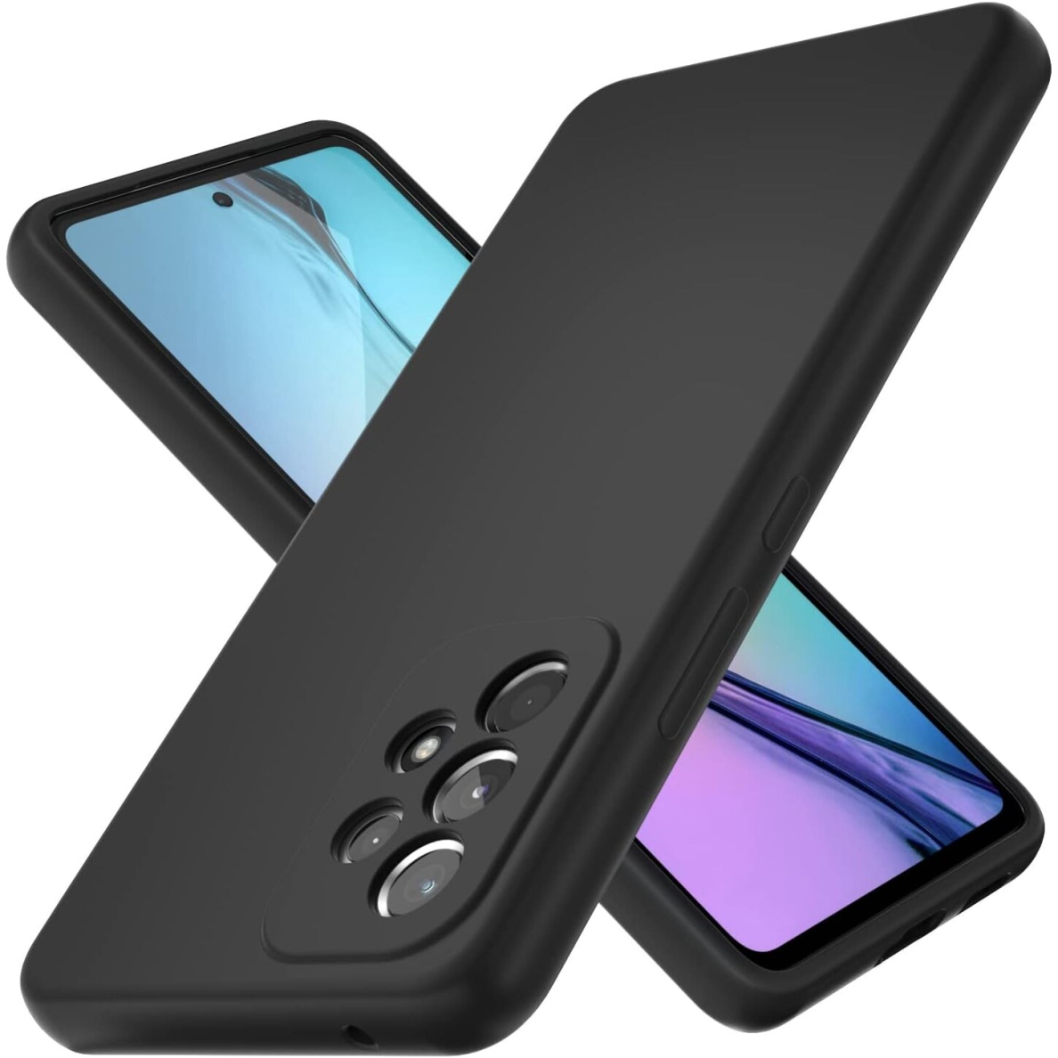 Dėklas Liquid Silicone 1.5mm Samsung A336 A33 5G juodas Dėklas Liquid Silicone 1.5mm Samsung A336 A33 5G juodas