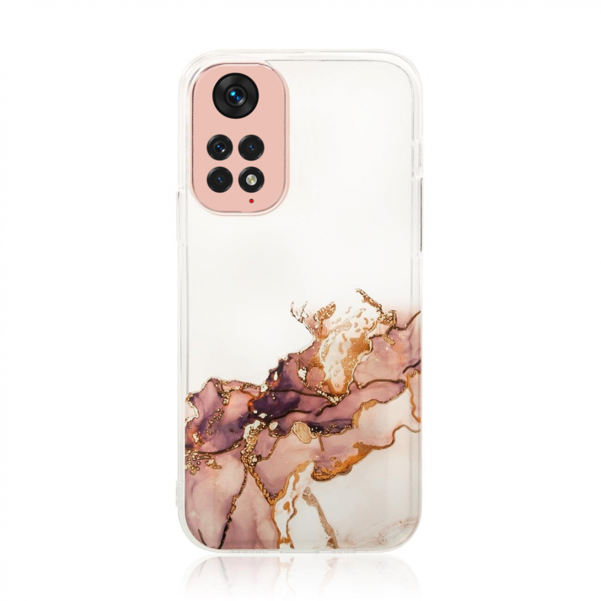 Dėklas Marble Case for Xiaomi Redmi Note 11 Rudas Dėklas Marble Case for Xiaomi Redmi Note 11 Rudas