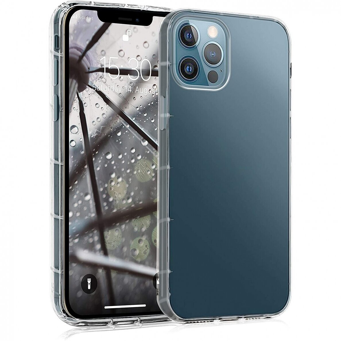 Dėklas Mercury Clear Silicone Apple iPhone 12 Pro Max skaidrus Dėklas Mercury Clear Silicone Apple iPhone 12 Pro Max skaidrus