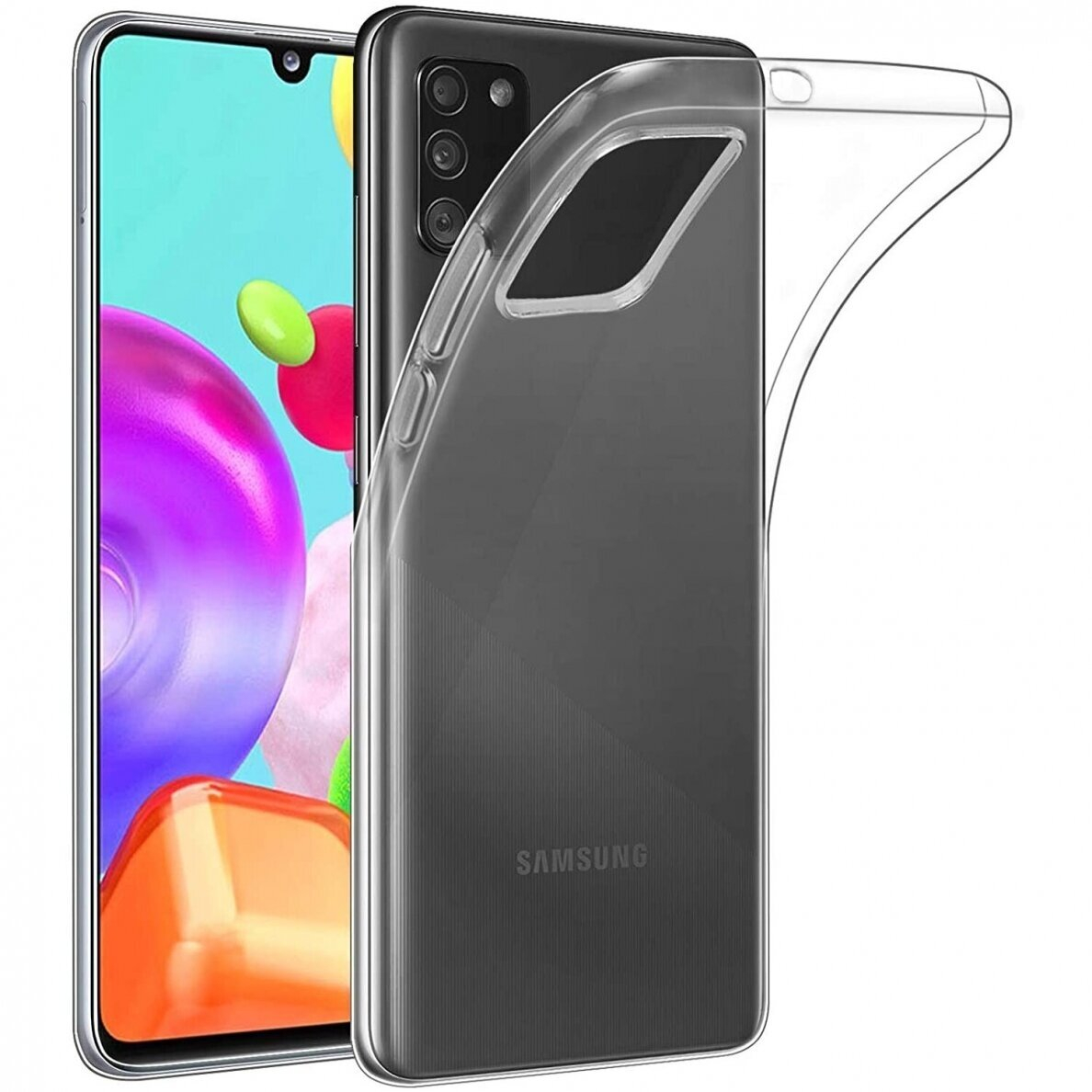 Dėklas Mercury Clear Silicone Samsung A035 A03s skaidrus Dėklas Mercury Clear Silicone Samsung A035 A03s skaidrus