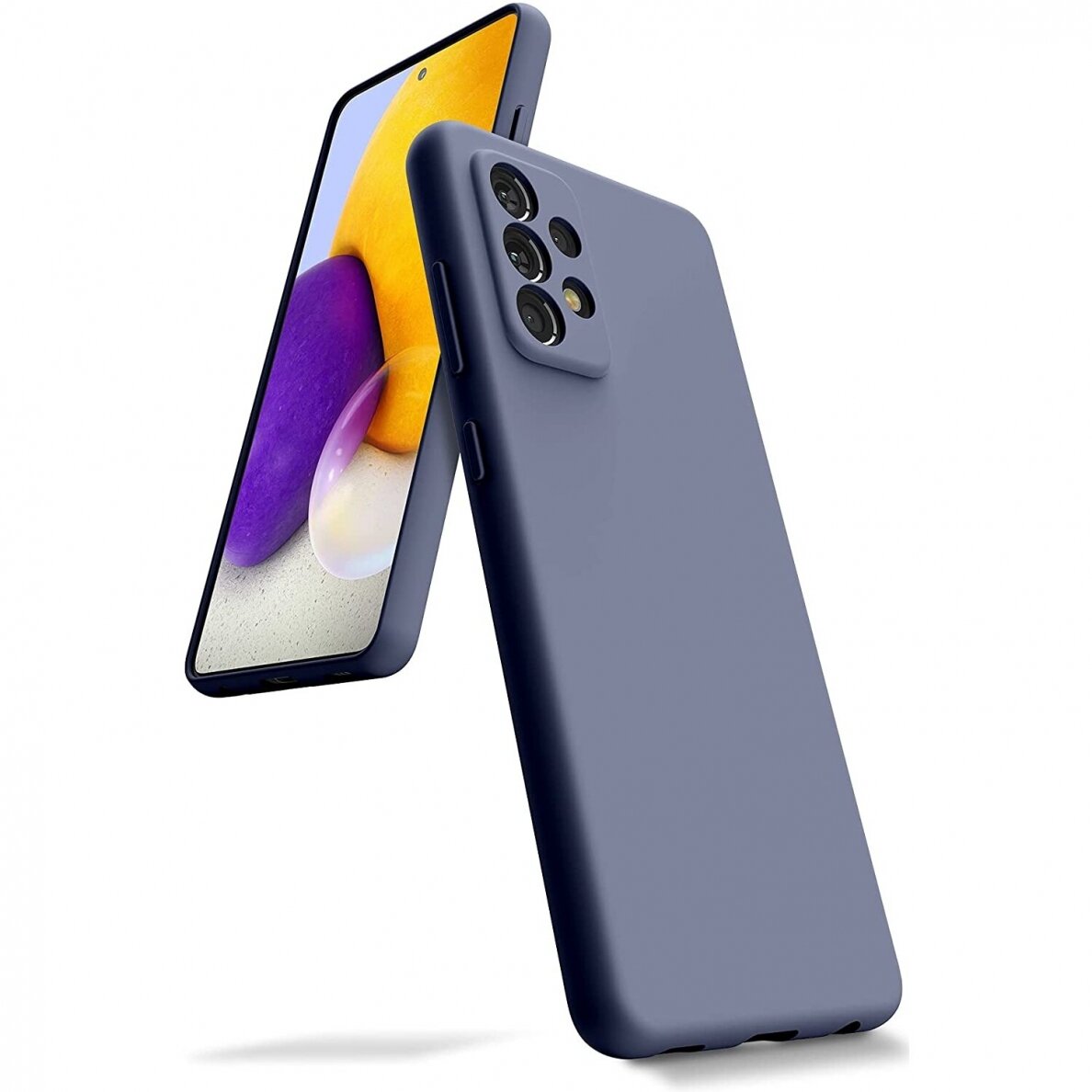 Dėklas Mercury LSR Soft Samsung A52/ A52s levandos pilka