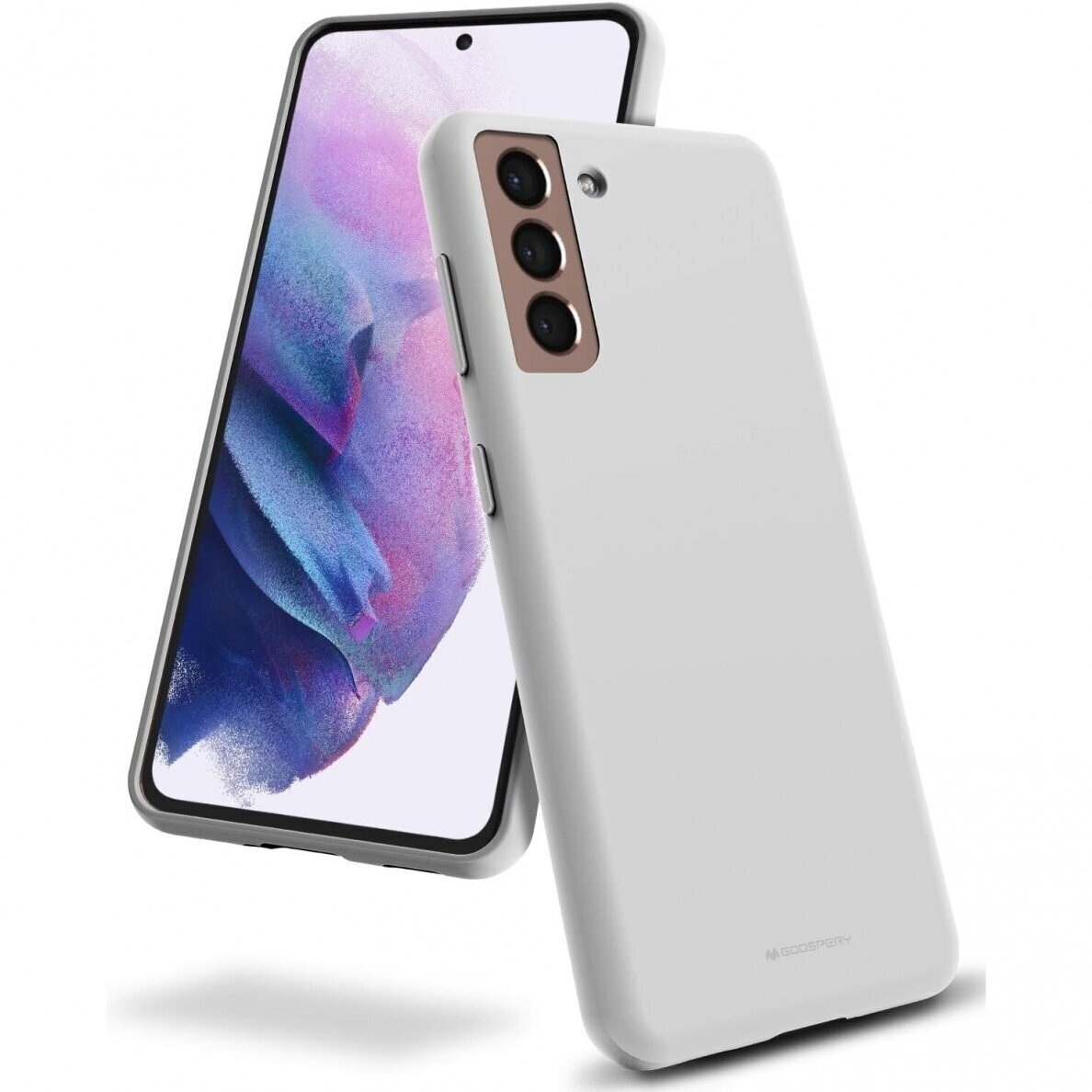 Dėklas Mercury Silikoninis Dėklas Samsung S721 S24 FE akmens spalvos Dėklas Mercury Silikoninis Dėklas Samsung S721 S24 FE akmens spalvos