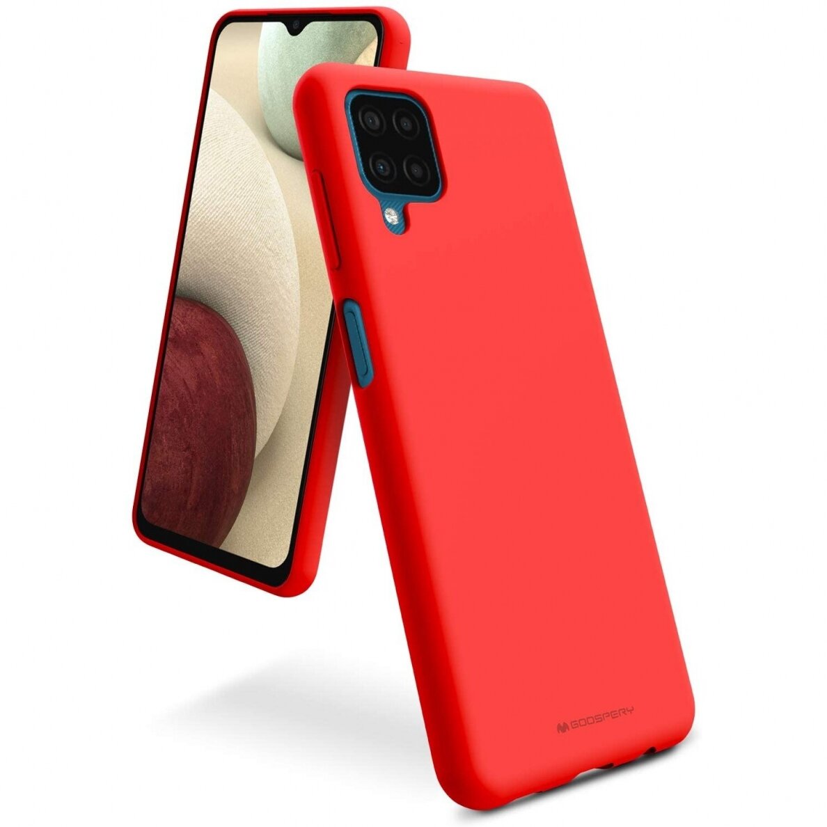 Dėklas Mercury Soft Jelly Case Samsung A125 A12 raudonas Dėklas Mercury Soft Jelly Case Samsung A125 A12 raudonas