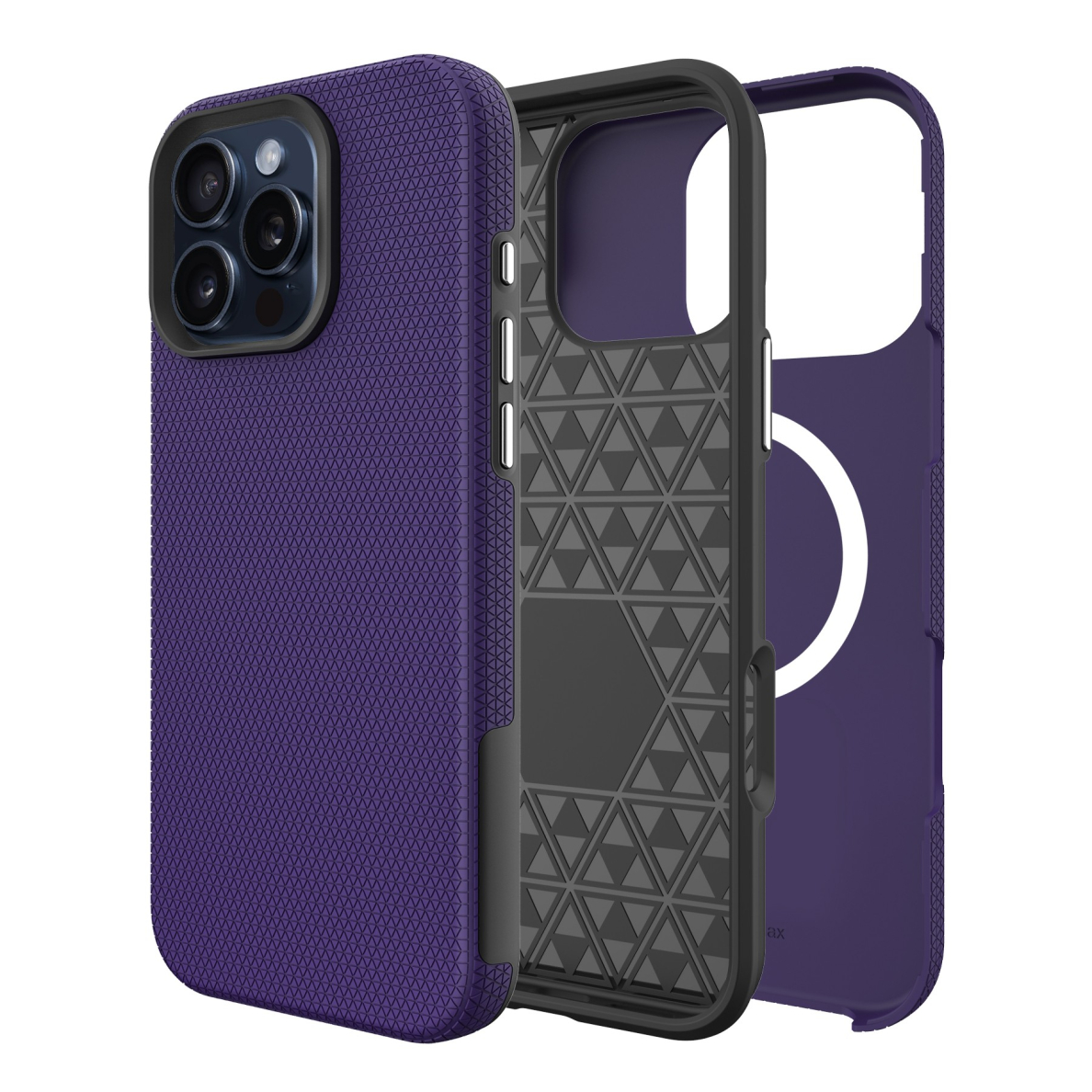 Dėklas Perfectionists Triangle Mag Case Apple iPhone 14 Pro violetinis Dėklas Perfectionists Triangle Mag Case Apple iPhone 14 Pro violetinis
