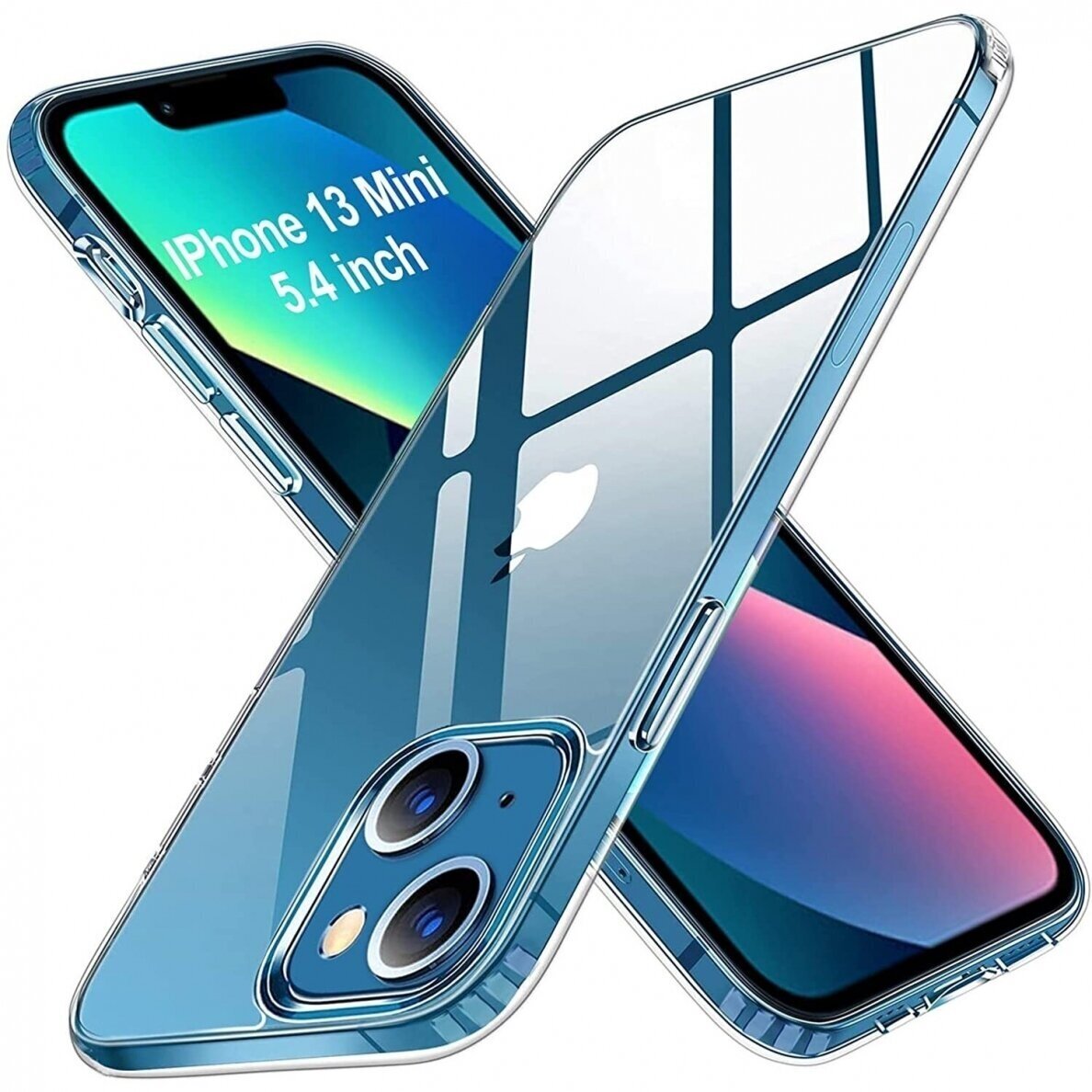 Dėklas X-Level Antislip/O2 Apple iPhone 13 mini skaidrus Dėklas X-Level Antislip/O2 Apple iPhone 13 mini skaidrus