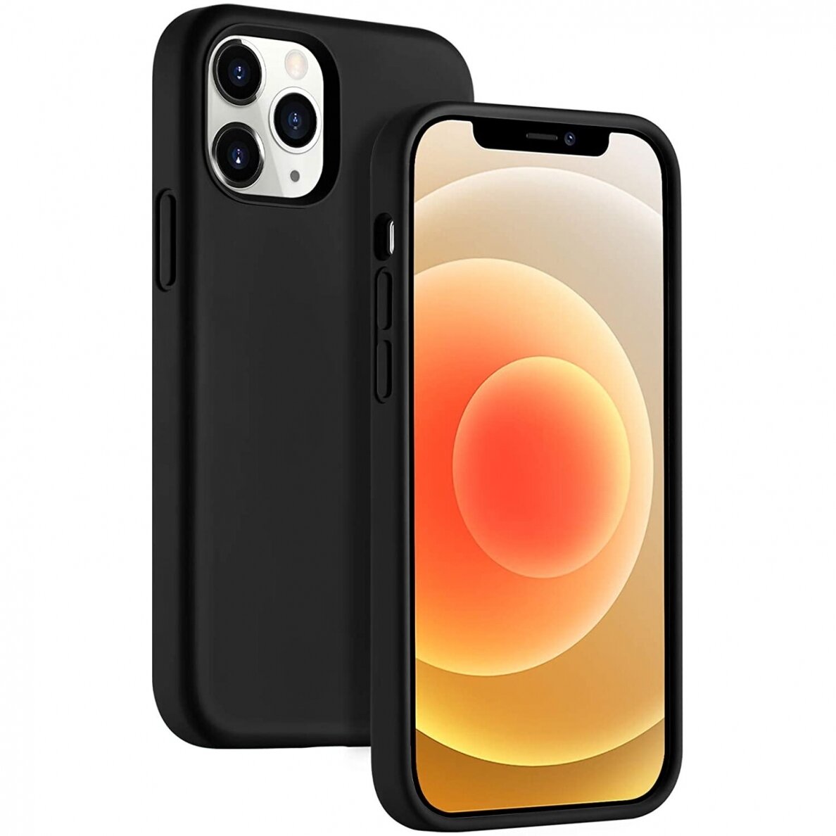 Dėklas X-Level Dynamic Apple Iphone 12 mini Juodas  2 Dėklas X-Level Dynamic Apple Iphone 12 mini Juodas  2