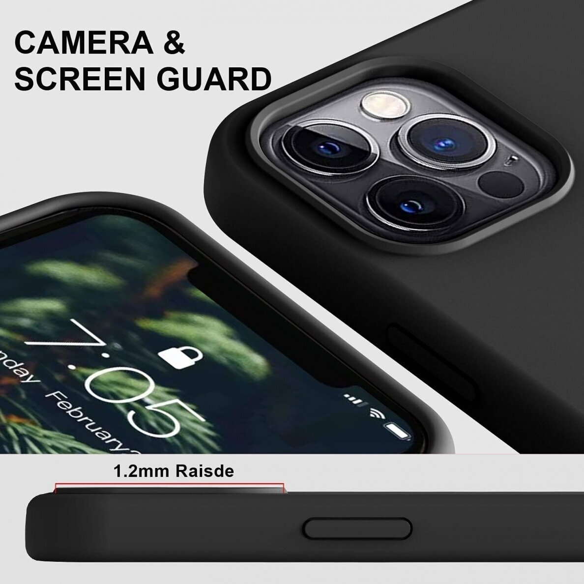 Dėklas Soft silicone by X-level iPhone 14 juodas 2 Dėklas Soft silicone by X-level iPhone 14 juodas 2