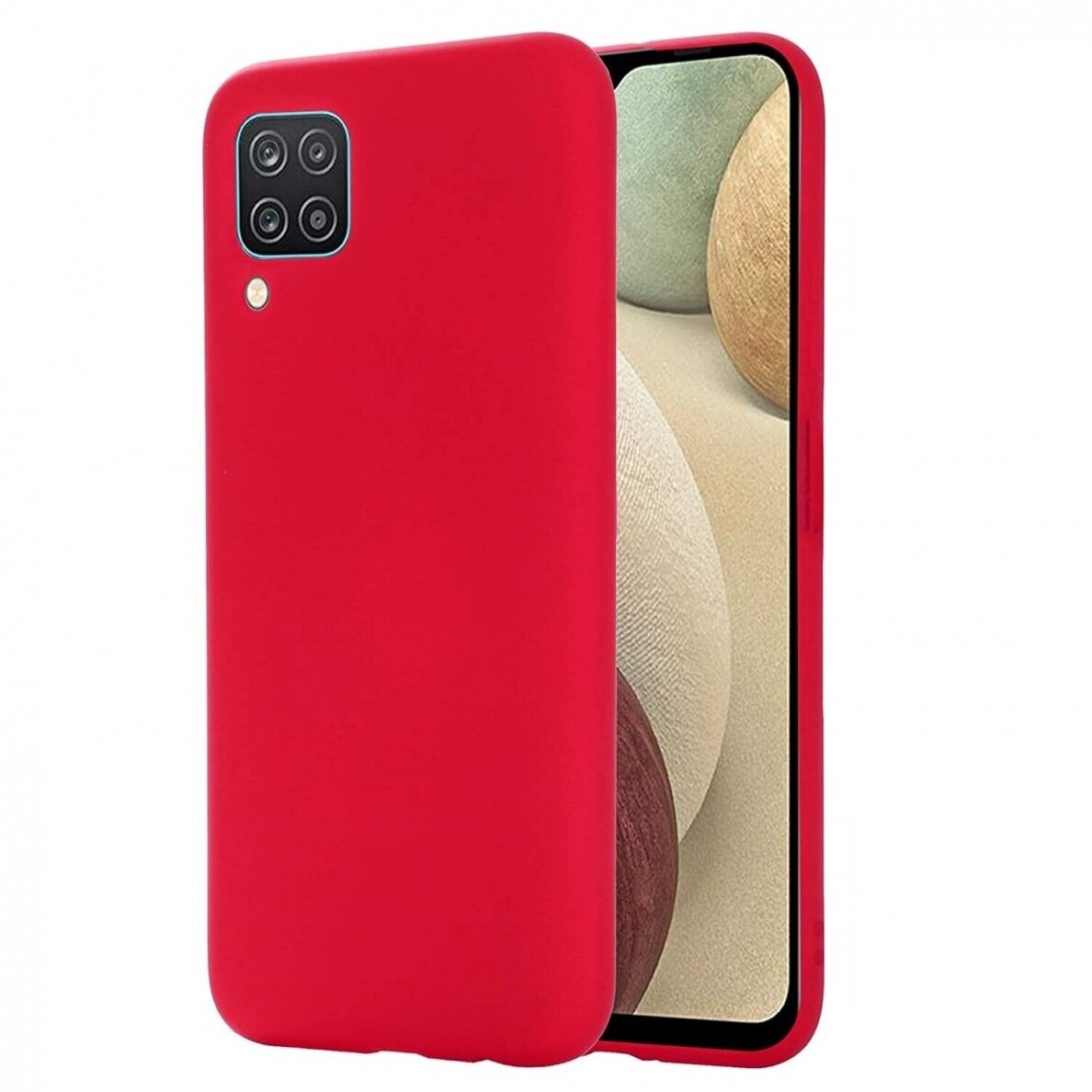 Dėklas Soft silicone by X-level Samsung A125 A12 raudonas