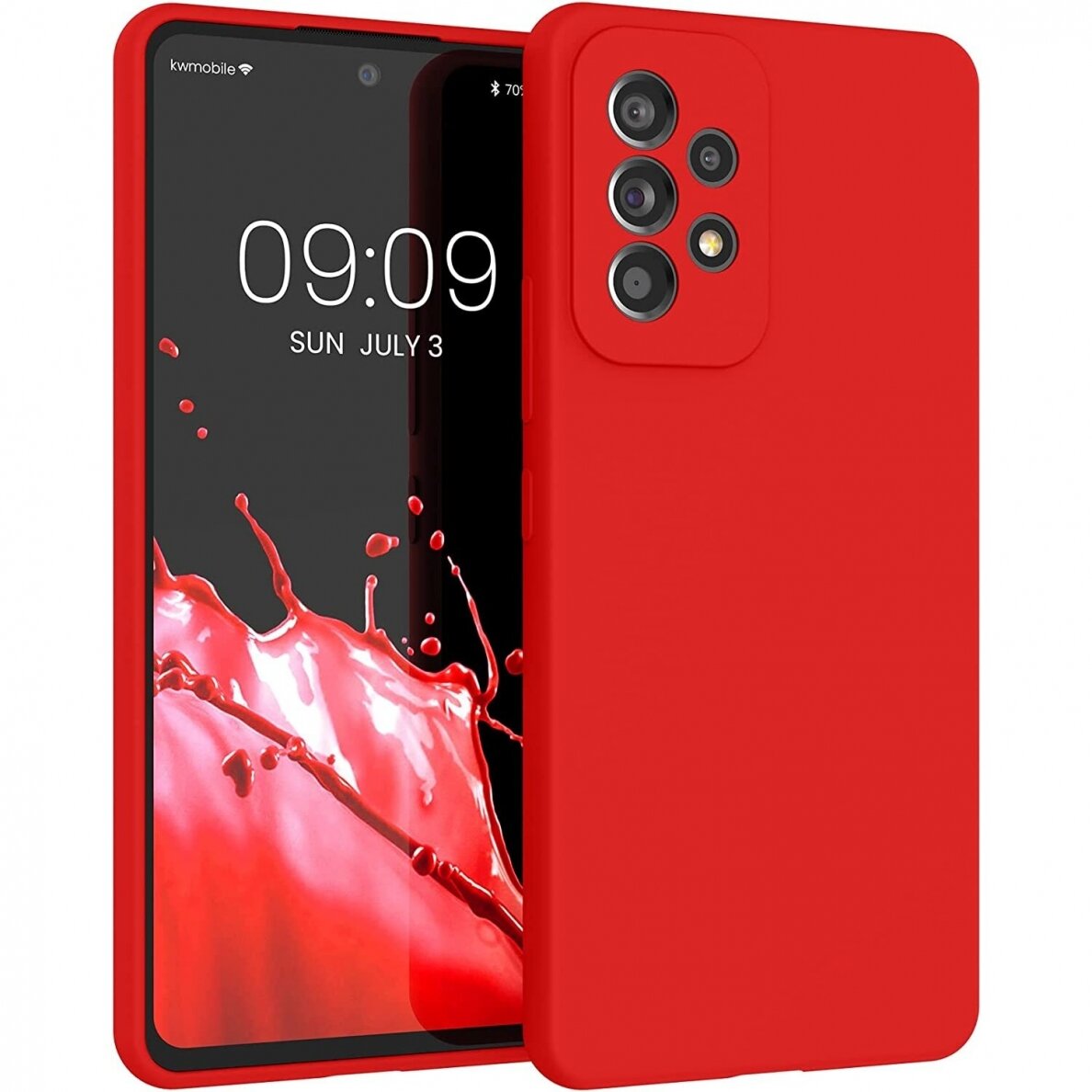 Dėklas Soft silicone by X-level Samsung A235 A23 4G/A236 A23 5G raudonas