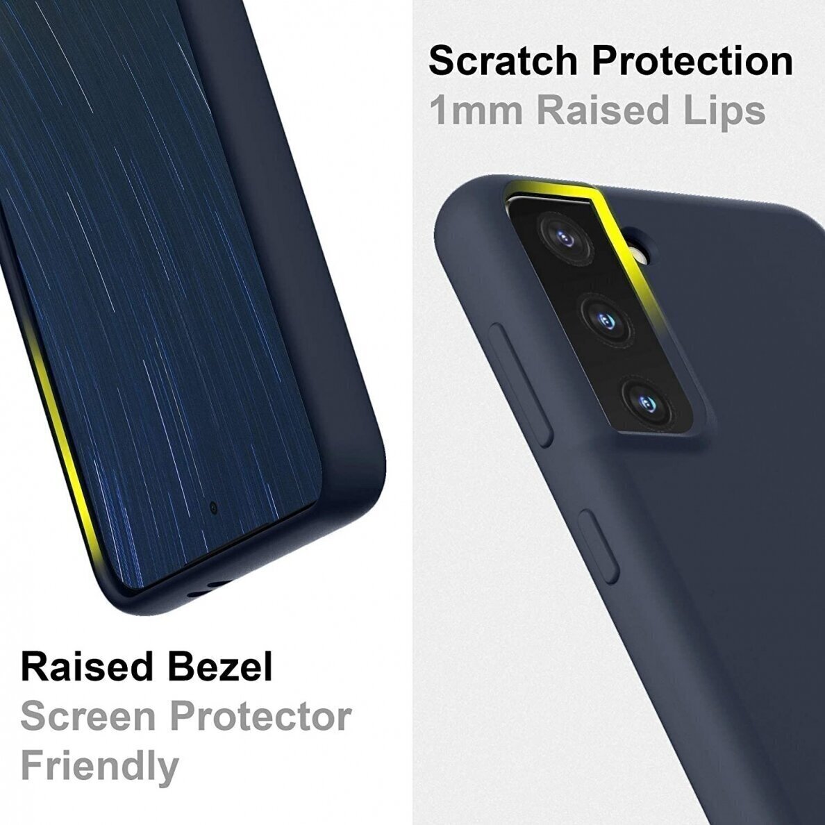 Dėklas Soft silicone by X-level Samsung S916 S23 Plus 5G tamsiai mėlynas 3