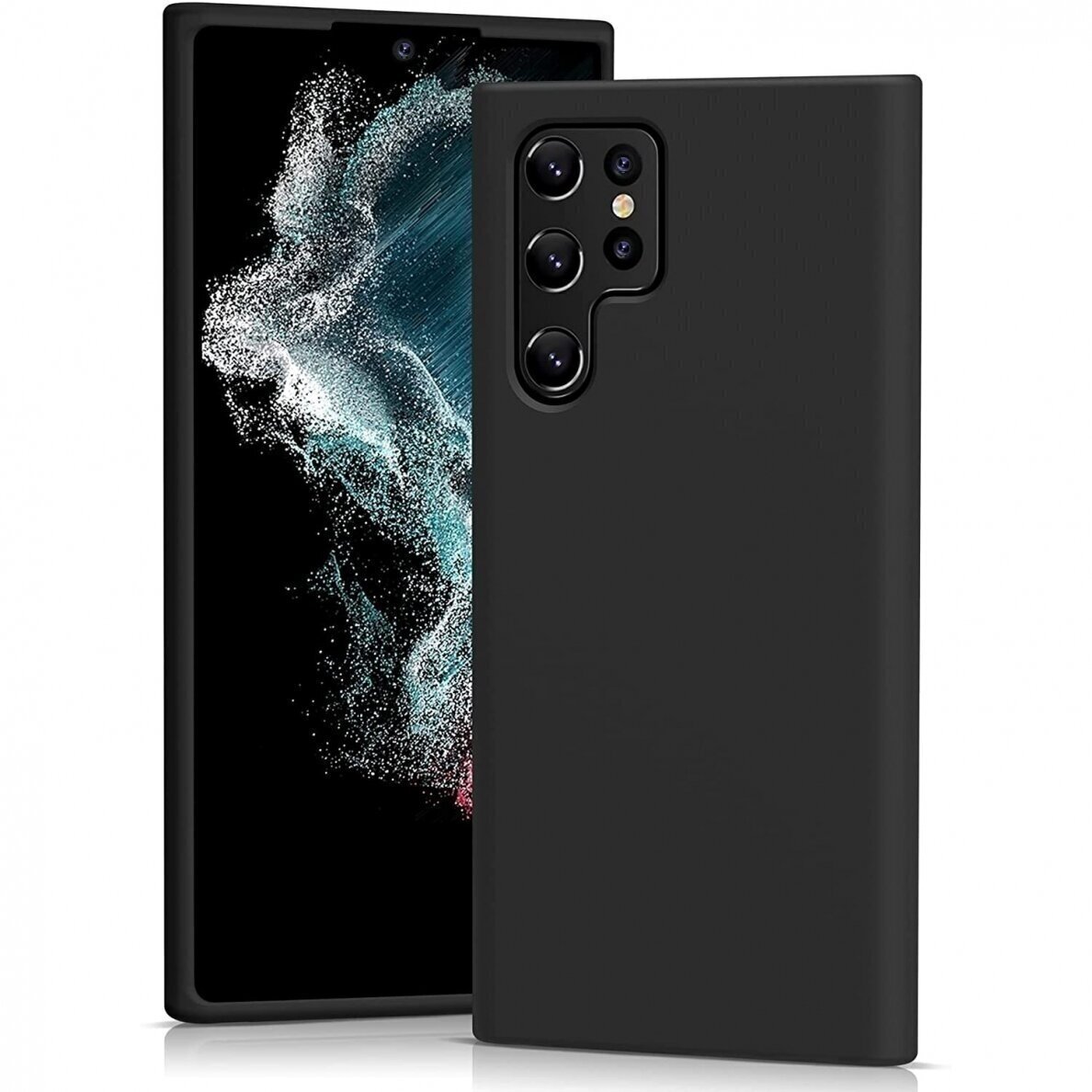 Dėklas Soft silicone by X-level Samsung S918 S23 Ultra 5G juodas