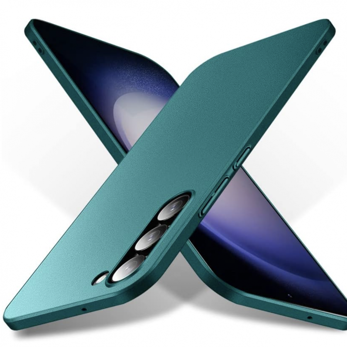 Dėklas X-Level Slim Guard Samsung S918 S23 Ultra 5G tamsiai žalias