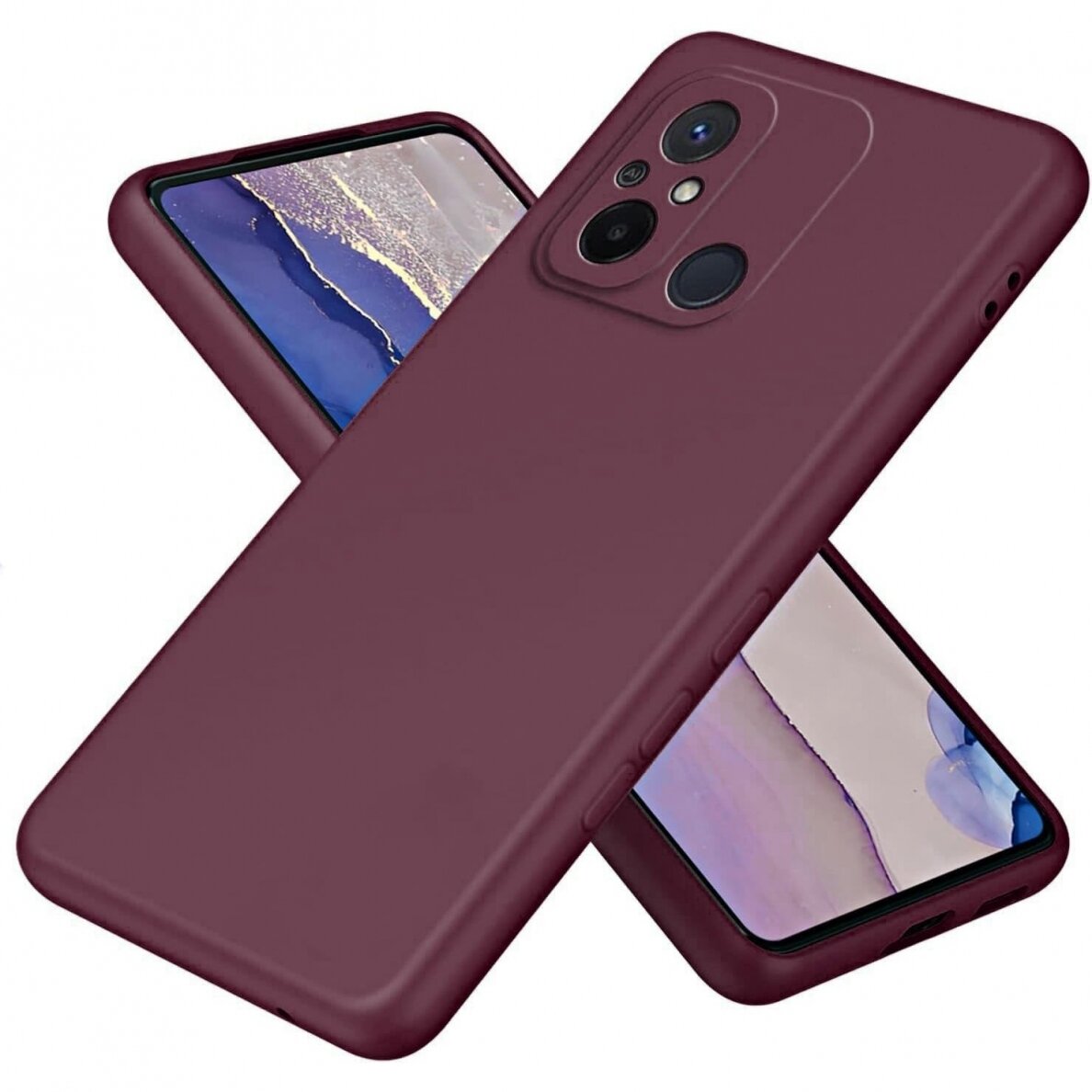 Dėklas X-Level Slim Guard Xiaomi Redmi 11A/12C/Poco C55 bordo