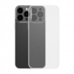 Dėklas Baseus frosted glass iphone 13 pro Skaidrus (arws000702)