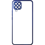 Dėklas Clear Color Case Gel TPU Electroplating Samsung Galaxy A22 4G Mėlynas Dėklas Clear Color Case Gel TPU Electroplating Samsung Galaxy A22 4G Mėlynas