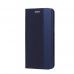 Dėklas Smart Senso Samsung A225 A22 4G tamsiai mėlynas