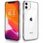Dėklas X-Level Antislip/O2 Apple Iphone 11 Skaidrus Dėklas X-Level Antislip/O2 Apple Iphone 11 Skaidrus