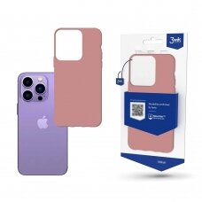 Dėklas 3mk Matt Case Apple iPhone 14 Pro rožinis