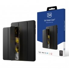 Dėklas 3mk Soft Tablet Case Samsung X816 Tab S9 Plus juodas