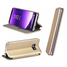 Dėklas Book Elegance Samsung N770 Note 10 Lite/A81 auksinis