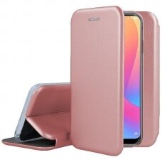 Dėklas Book Elegance Samsung S21 Ultra rožinis-auksinis  XPRW82