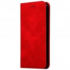 Dėklas Business Style Huawei P20 Lite raudonas