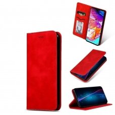 Dėklas Business Style Samsung A136 A13 5G/A04s raudonas