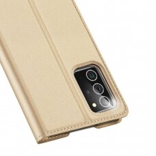 Dėklas Dux Ducis Skin Pro Samsung Note 20 Aukso Spalvos