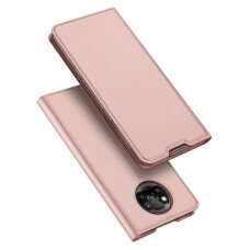 Atverčiamas dėklas Dux Ducis Skin Pro Xiaomi Poco X3/X3 NFC/X3 Pro rožinis-auksinis