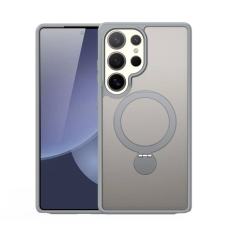 Dėklas Dux Ducis Yind With Magnetic Stand skirtas Samsung S938 S25 Ultra pilkas