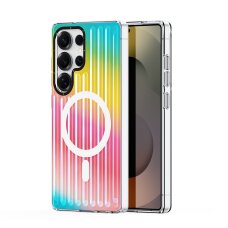Samsung S938 S25 Ultra Dux Ducis Zest dėklas Gradient Rainbow