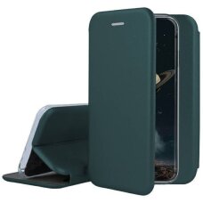 Dėklas Elegant wallet Xiaomi Redmi Note 14 Pro+ 5G tamsiai žalias Dėklas Elegant wallet Xiaomi Redmi Note 14 Pro+ 5G tamsiai žalias