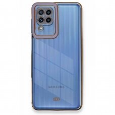 Dėklas Fashion Case Samsung Galaxy A12 5G Purpurinis