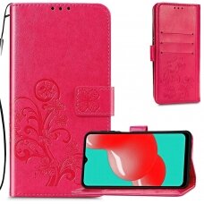 Dėklas Flower Book Samsung A53 5G rožinis-raudonas
