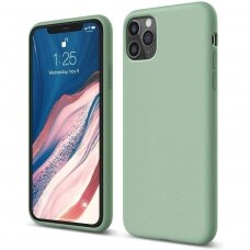 Dėklas Liquid Silicone 1.5Mm Apple Iphone 12 Žalias