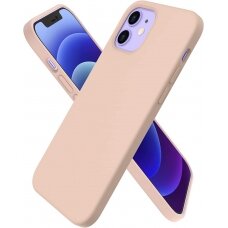 Dėklas Liquid Silicone 1.5mm Apple iPhone 14 rožinis