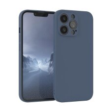 Dėklas Liquid Silicone 1.5mm Apple iPhone 16 Plus tamsiai mėlynas