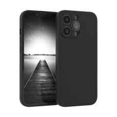 Dėklas Liquid Silicone 1.5mm Apple iPhone 16 Pro juodas