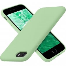 Dėklas Liquid Silicone Iphone 7/8/SE2020/SE2022 Žalias