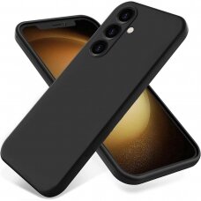 Dėklas Liquid Silicone 1.5mm Samsung A256 A25 5G juodas