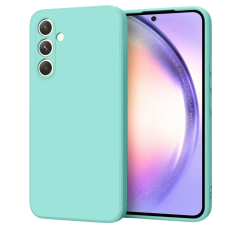 Dėklas Liquid Silikoninis 1.5mm Samsung S721 S24 FE mėtinis