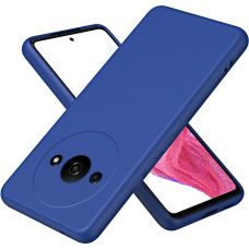 Dėklas Liquid Silikoninis 1.5mm Xiaomi Redmi A3 Tamsiai mėlynas