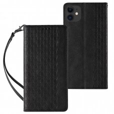 Dėklas Magnet Strap Case for iPhone 13 mini Juodas