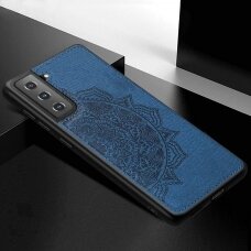 Dėklas Mandala Samsung S21 FE tamsiai mėlynas