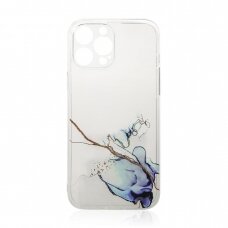 Dėklas Marble Case for iPhone 13 Pro Mėlynas