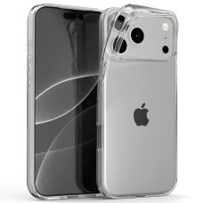 iPhone 17 Pro Max Mercury Jelly Clear dėklas – skaidrus