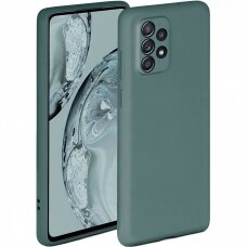 Dėklas Mercury Silicone Case Samsung A33 5G tamsiai žalias