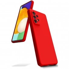 Dėklas Mercury Silicone Case Samsung A73 5G raudonas